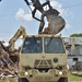 Sapper Eagles join DPW to remove Fort Campbell World War II wood