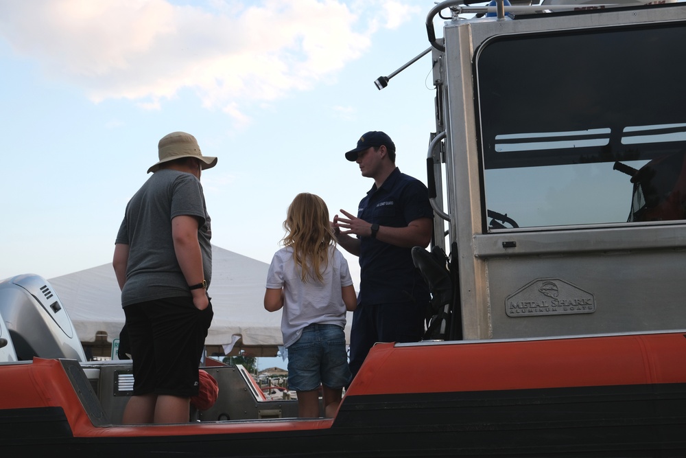 Coast Guard Promotes Boating Safety at Joint Base Anacostia-Bolling Forth of July Celebration