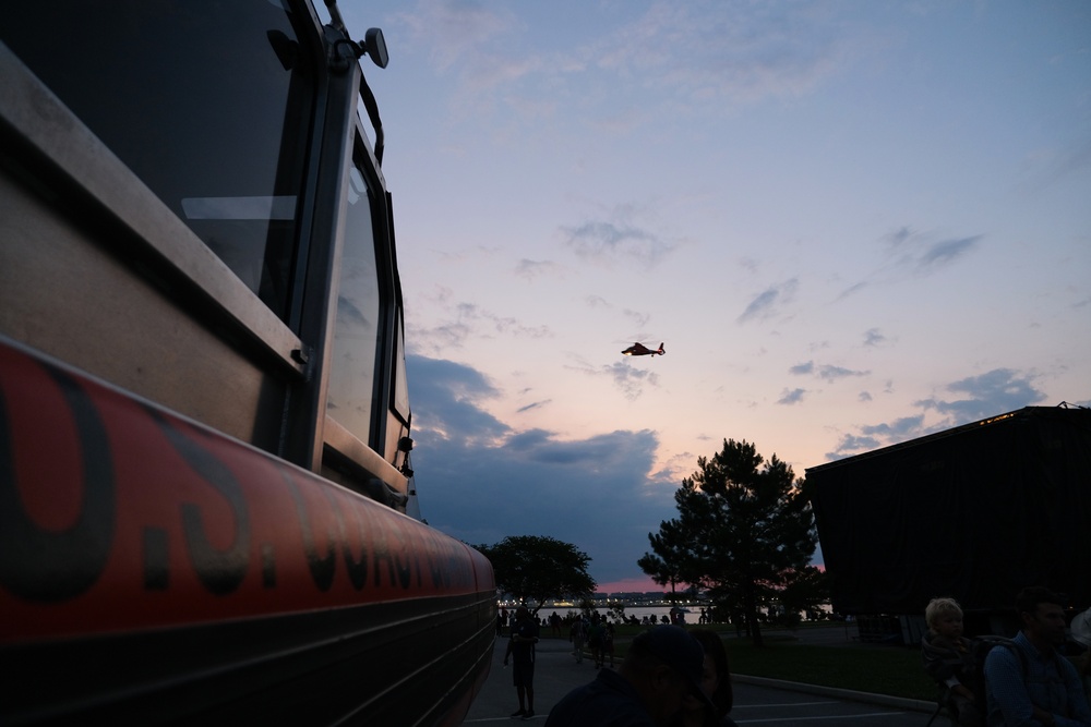 Coast Guard Promotes Boater Safety During Fourth of July Celebration at Joint Base Anacostia-Bolling