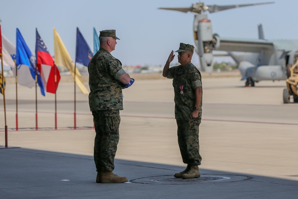 VMX-1 Change of Command