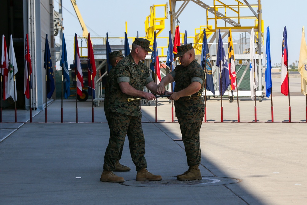 VMX-1 Change of Command