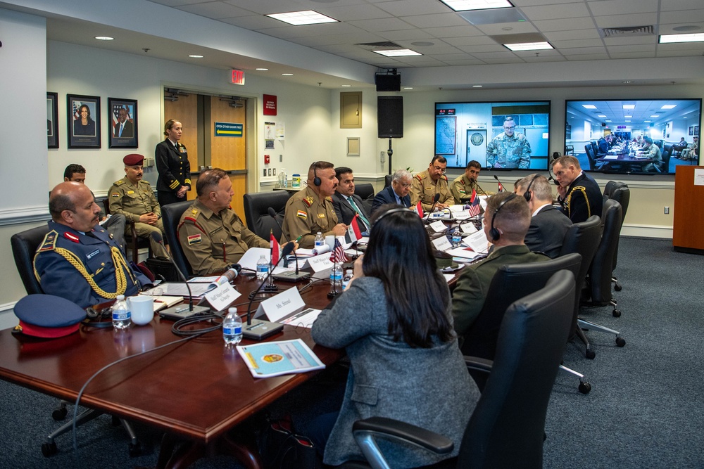 A/ASD International Security Affairs hosts Iraq National Security Advisor