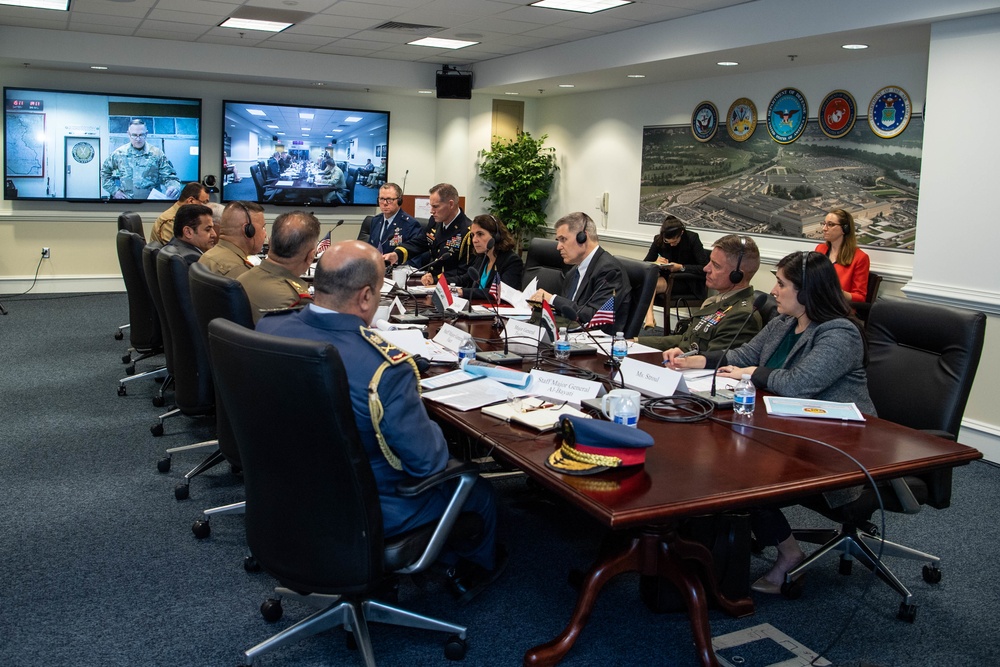 A/ASD International Security Affairs hosts Iraq National Security Advisor