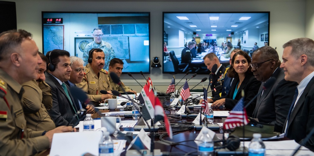 A/ASD International Security Affairs hosts Iraq National Security Advisor