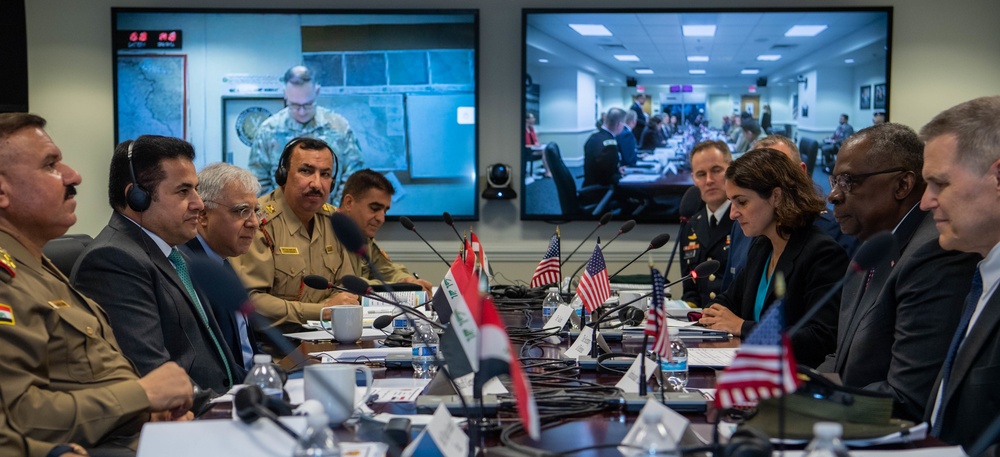 A/ASD International Security Affairs hosts Iraq National Security Advisor