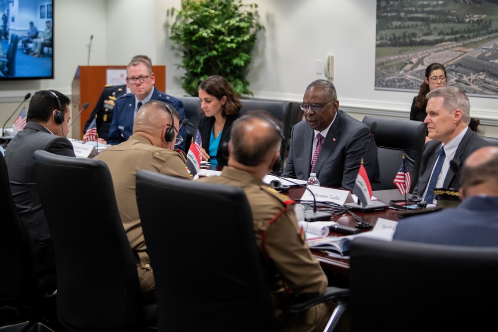 A/ASD International Security Affairs hosts Iraq National Security Advisor