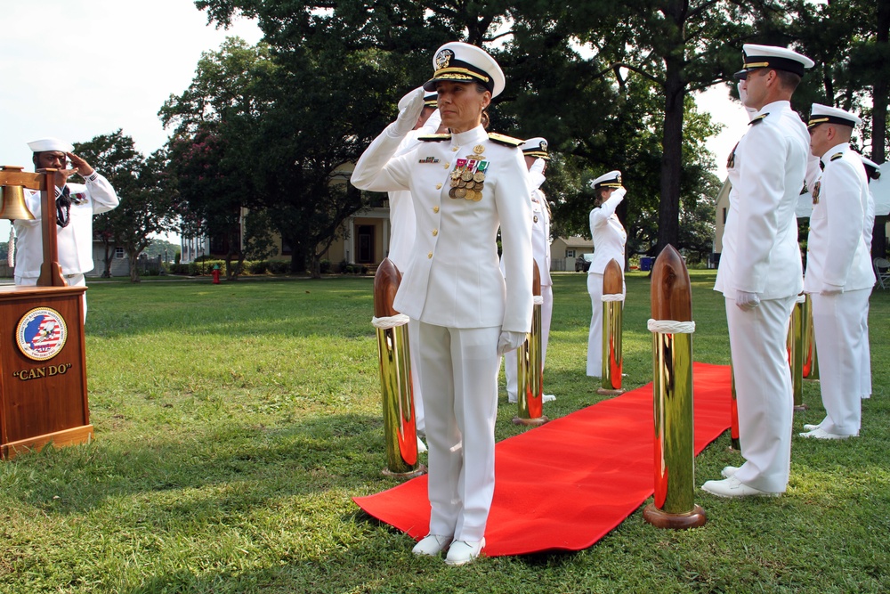 AGUAYO TAKES COMMAND OF NAVFAC ATLANTIC