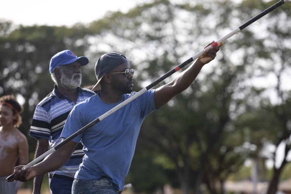 Talisman Sabre 21: Dagoman Tribe shares culture with U.S., Australian military personnel