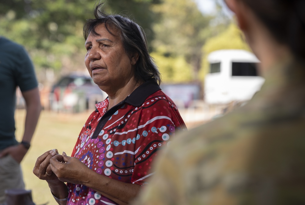 Talisman Sabre 21: Dagoman Tribe shares culture with U.S., Australian military personnel