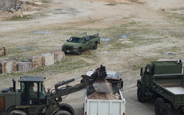 NMCB 11 Conducts Rock Crushing OIperations
