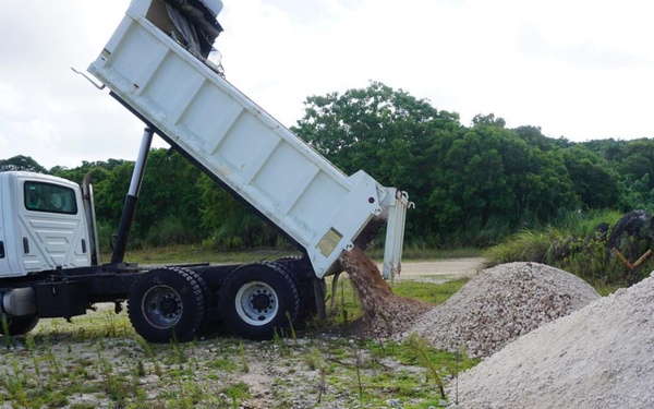 NMCB 11 Conducts Rock Crushing Operations