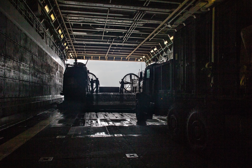 Marines and Sailors Conduct Destructive Weather Mission Rehearsals at Naval Station Norfolk