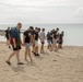 Marines wipe out trash in hidden beach