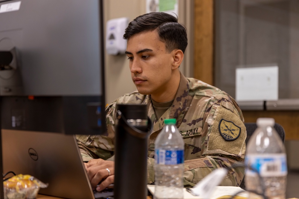 NYNG CPT 173 Soldiers participate in Cyber Shield 2021