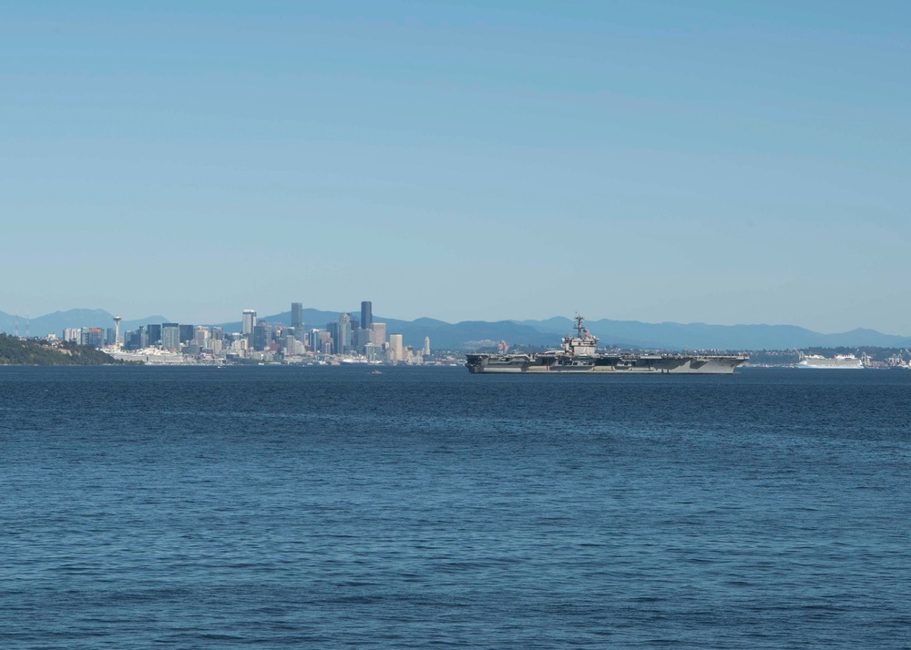 USS Theodore Roosevelt Arrives in Washington