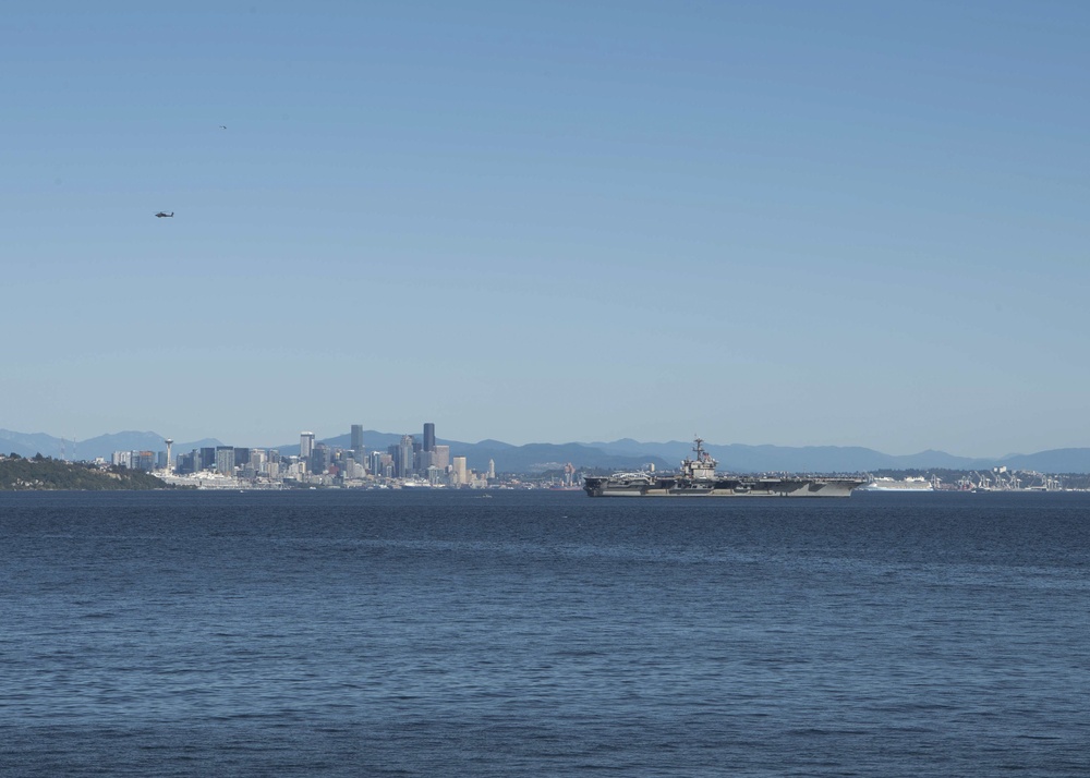 USS Theodore Roosevelt Arrives in Washington