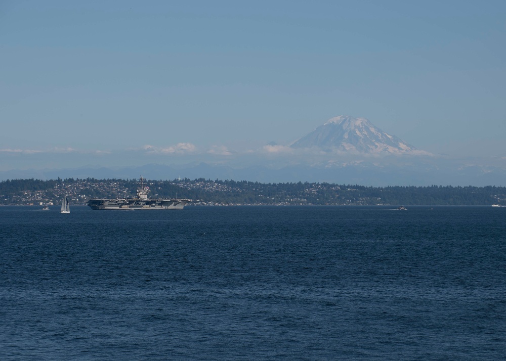 USS Theodore Roosevelt Arrives in Washington