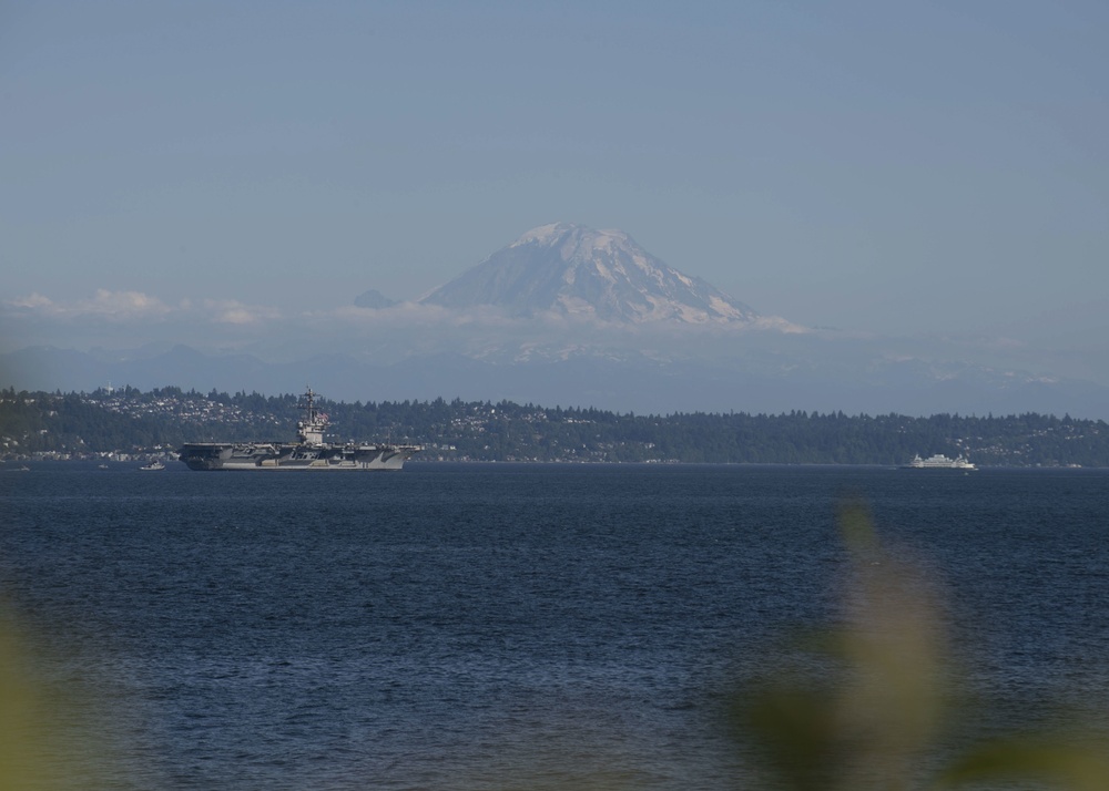 USS Theodore Roosevelt Arrives in Washington