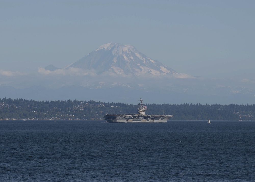 USS Theodore Roosevelt Arrives in Washington