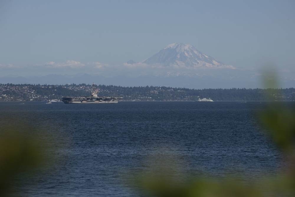 USS Theodore Roosevelt Arrives in Washington