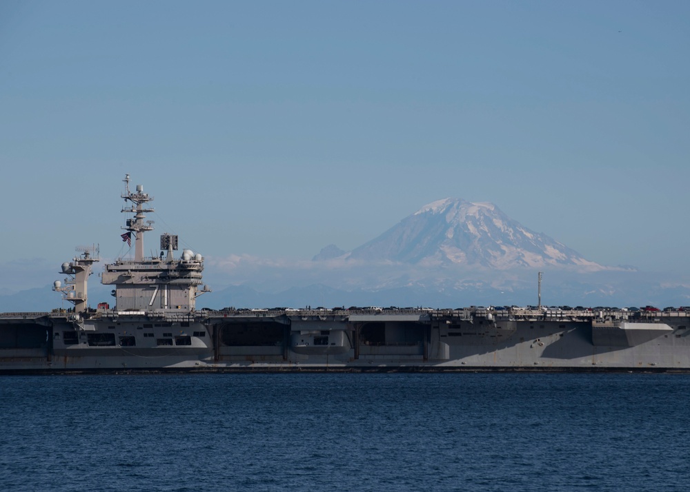 USS Theodore Roosevelt Arrives in Washington