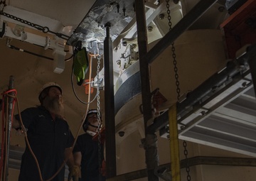 36th Operations Support Squadron teams up with contractors from Oklahoma to repair weather radar system