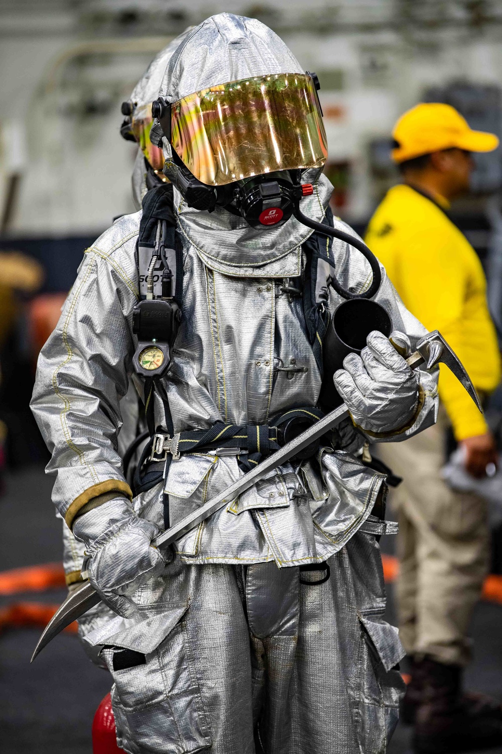 USS Carl Vinson (CVN 70) Conducts A General Quarters Drill