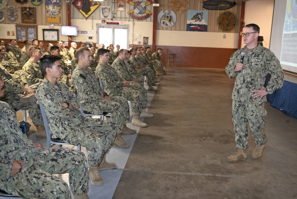 Curran visits Camp Lemonnier