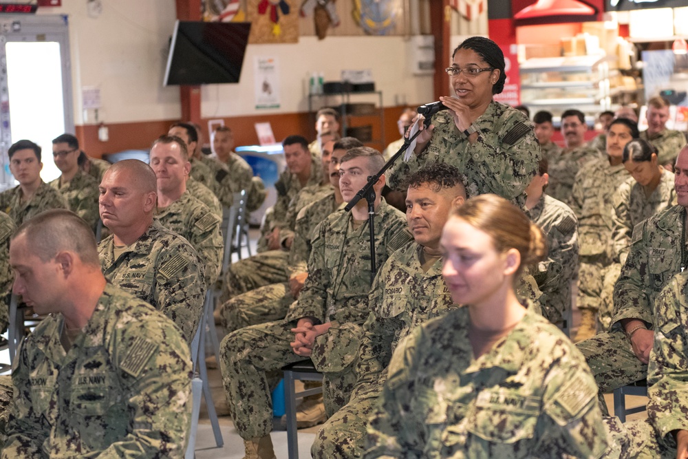 Curran visits Camp Lemonnier