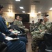 CDRE Greg Baker Visit to USS New Orleans 2021
