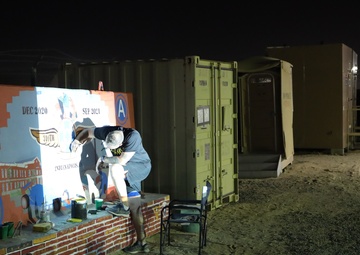 'Brickyard' mural cements deployment legacy