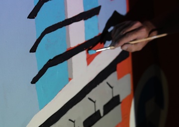 'Brickyard' mural cements deployment legacy