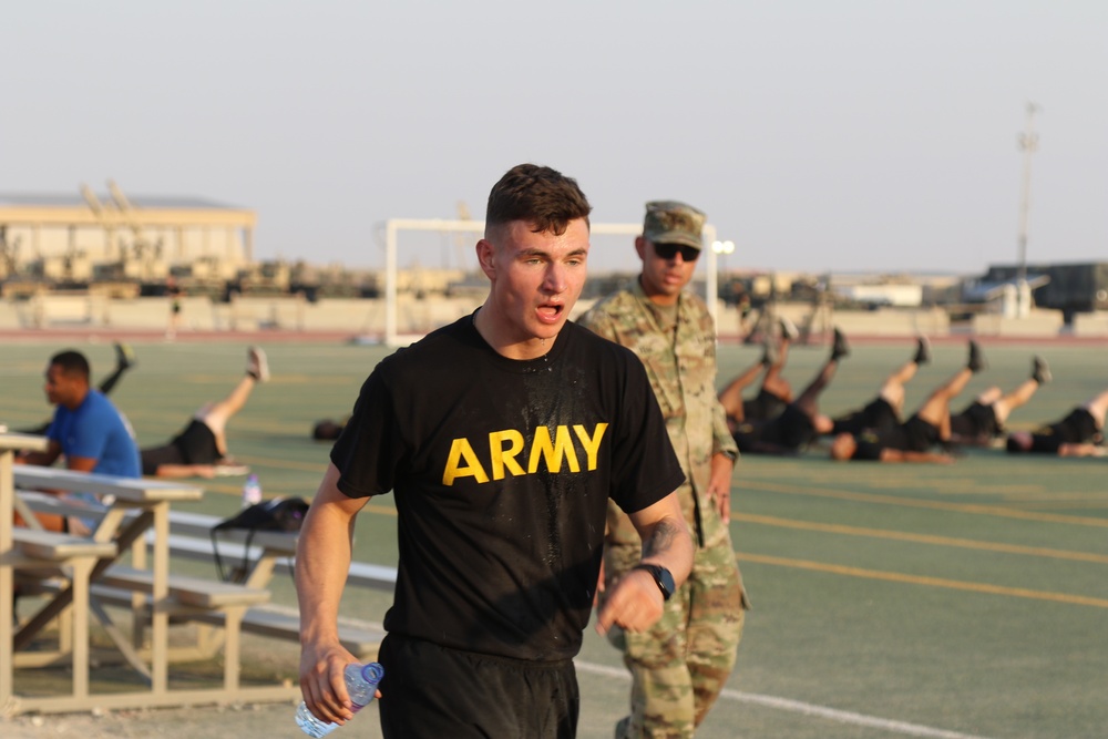 111th TEB Soldiers Compete in Best Warrior Competition