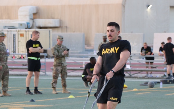 111th TEB Soldiers Compete in Best Warrior Competition