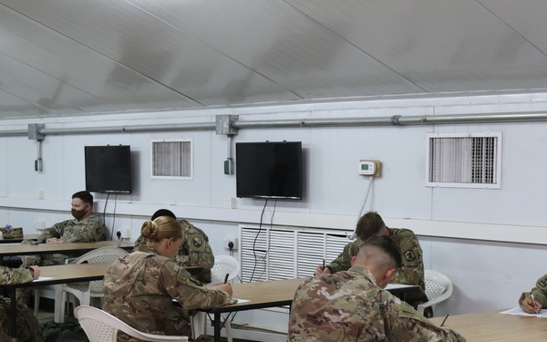 111th TEB Soldiers Compete in Best Warrior Competition