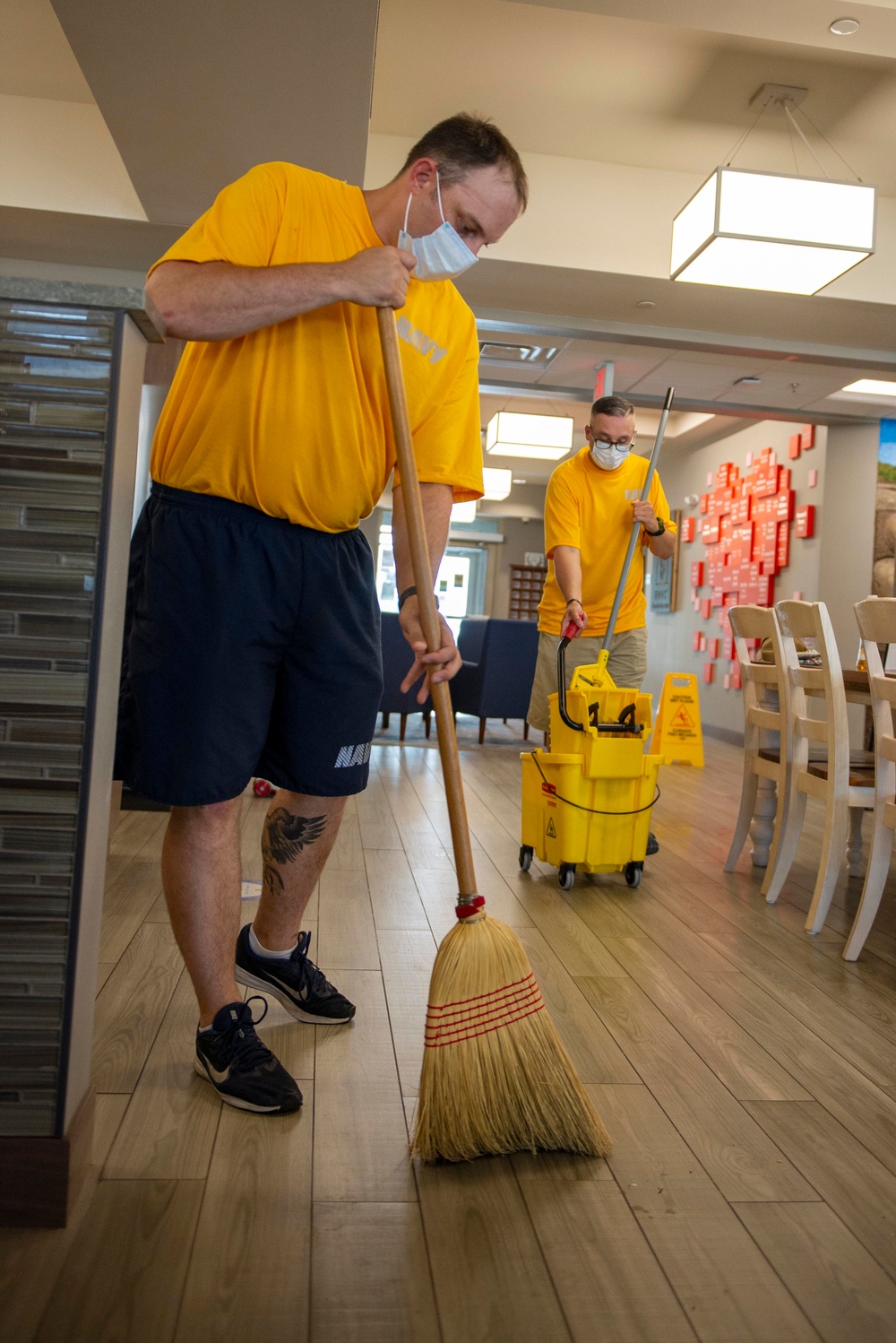 Navy Operations Support Center Fargo Visits The Ronald McDonald House