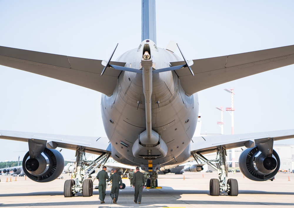 KC-46 supports USAFE, Operation Atlantic Resolve