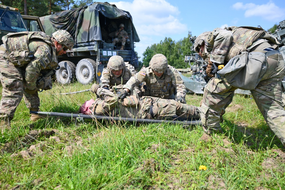 2CR, Field Artillery Squadron training exercise