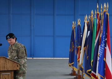 CSM Turell relinquishes responsibility of 39th Strategic Signal Battalion
