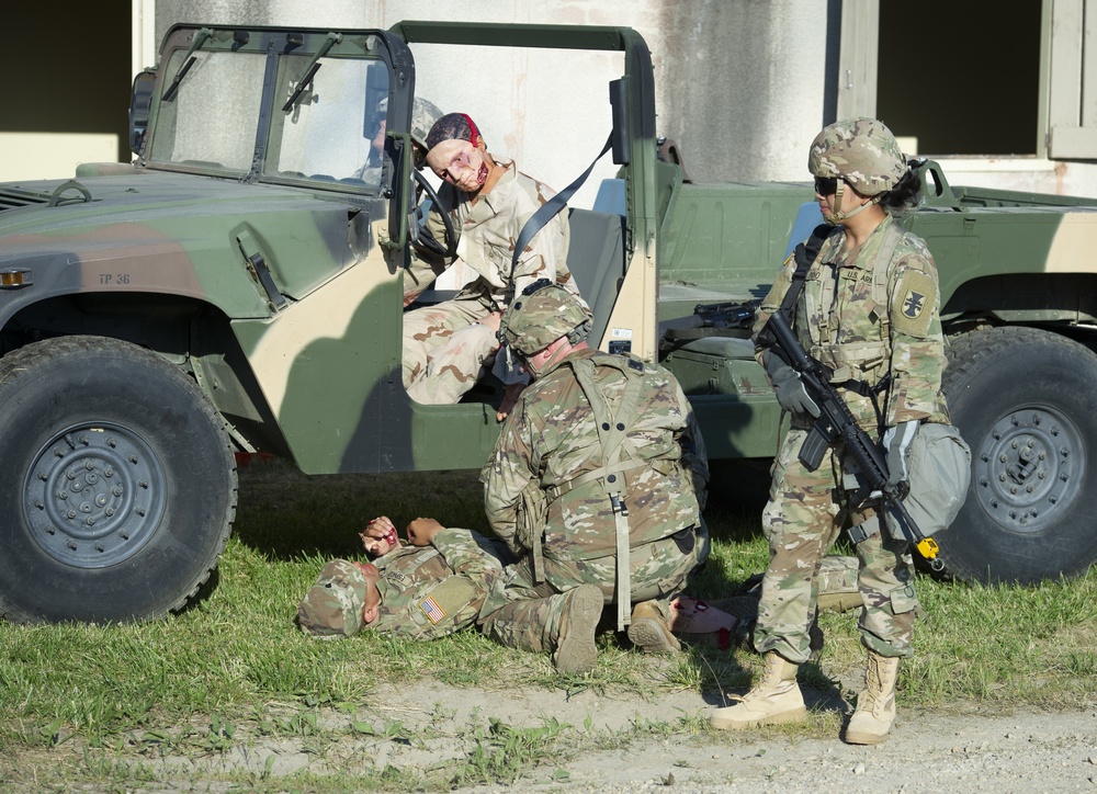 Convoy Operations During WAREX at Fort McCoy