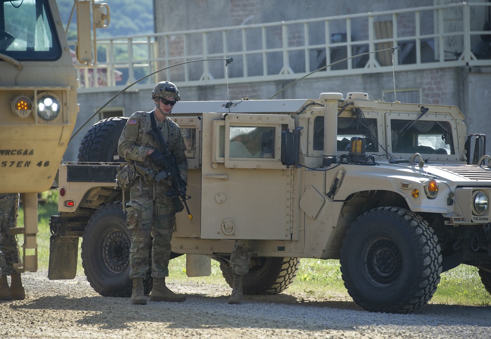 Convoy Operations During WAREX at Fort McCoy