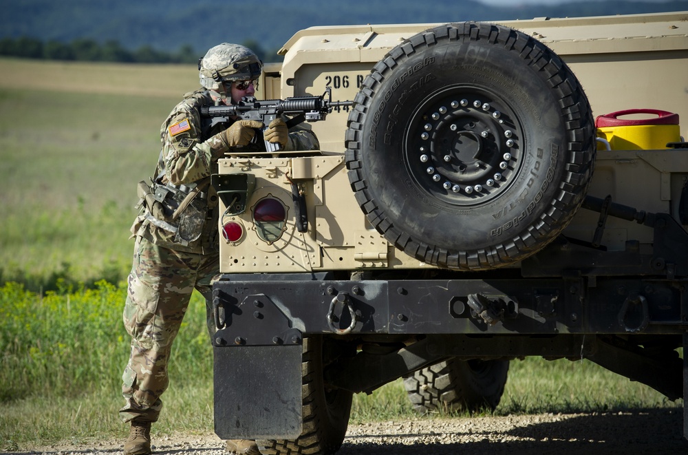 Convoy Operations During WAREX at Fort McCoy