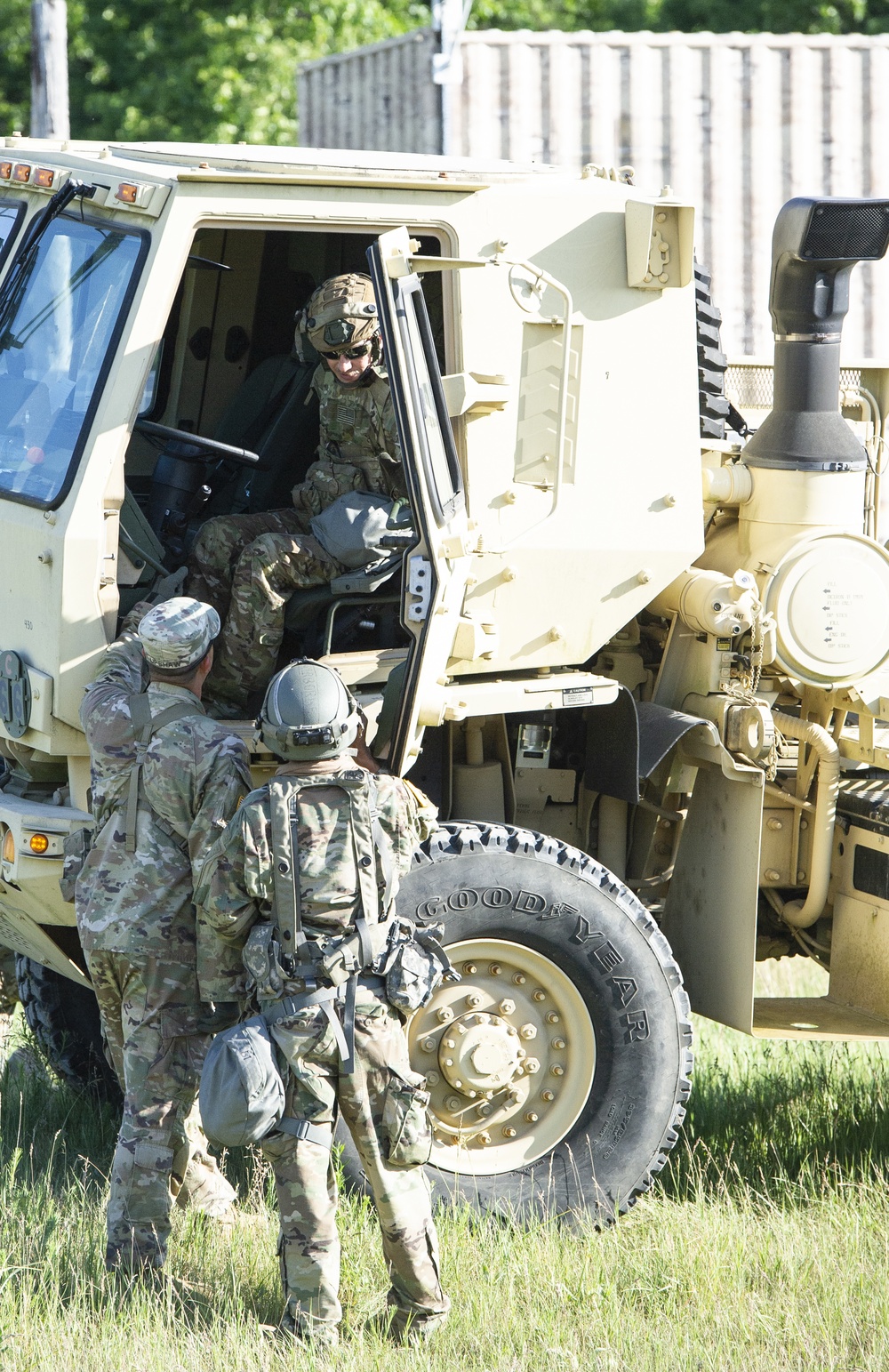 Convoy Operations During WAREX at Fort McCoy