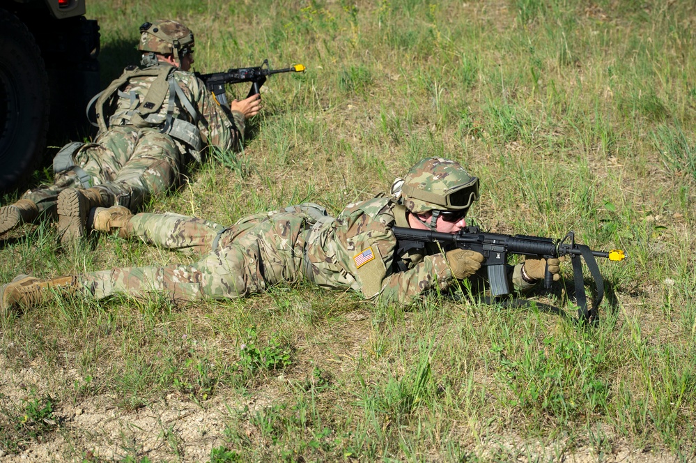 Convoy Operations During WAREX at Fort McCoy