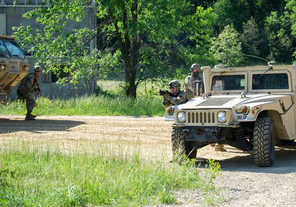 Convoy Operations During WAREX at Fort McCoy