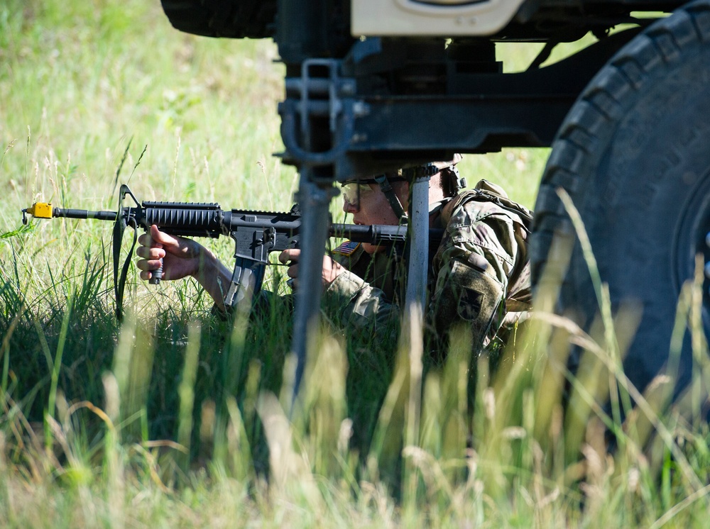 Convoy Operations During WAREX at Fort McCoy