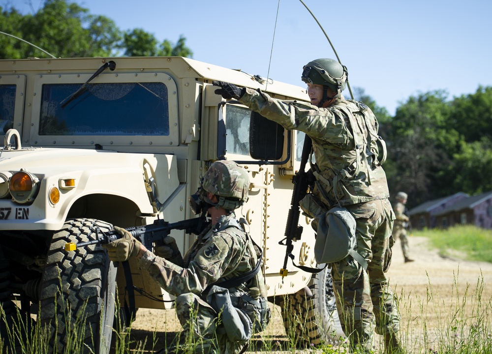 Convoy Operations During WAREX at Fort McCoy