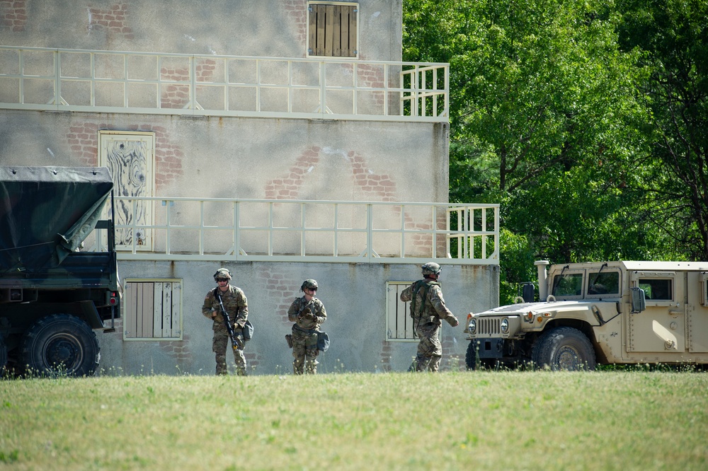 Convoy Operations During WAREX at Fort McCoy