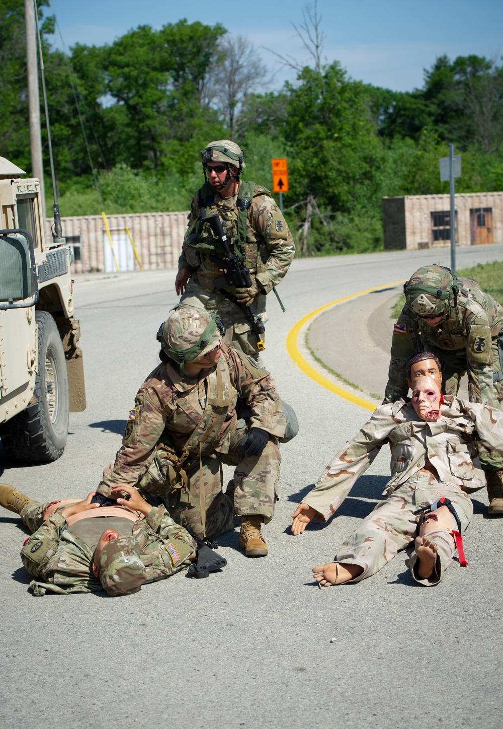 Convoy Operations During WAREX at Fort McCoy