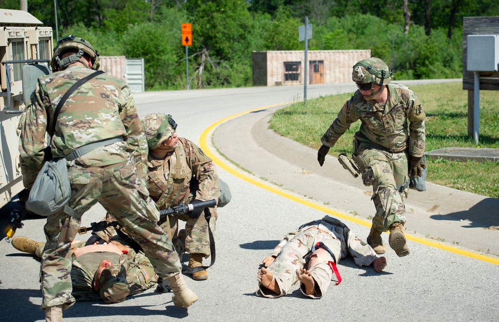 Convoy Operations During WAREX at Fort McCoy